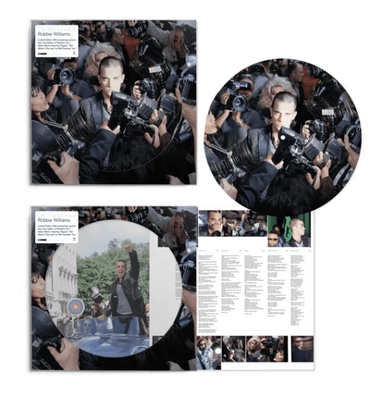 Life Thru A Lens (25th Anniversary Picturedisc Edition) - Vinyl | Robbie Williams
