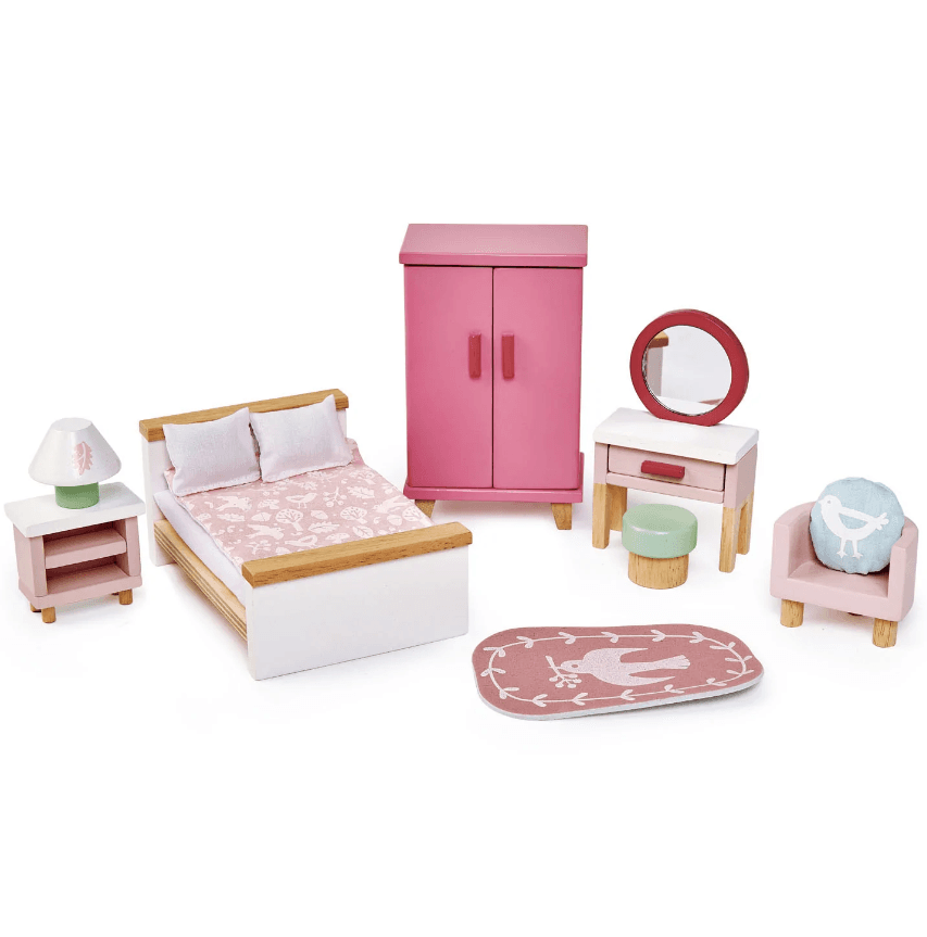 Set mobilier - Dolls House Bedroom | Tender Leaf Toys