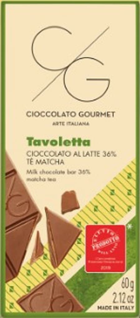 Ciocolata artizanala cu lapte si ceai matcha | Cioccolato Gourmet