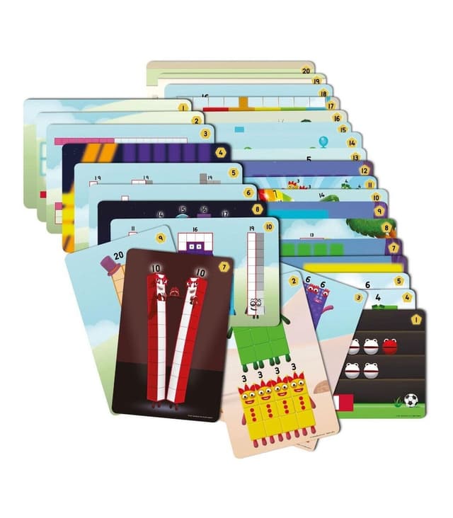 Joc educativ - Numberlocks - MathLink Cubes, 290 piese | Learning Resources