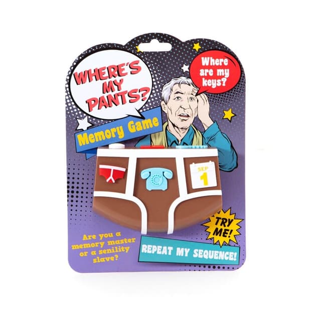 Joc de memorie - Where's my pants? | Boxer Gifts