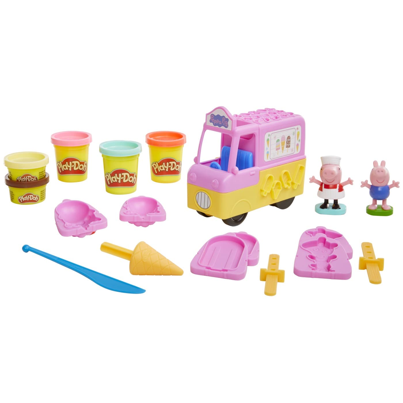 Set de joaca - Peppa's Ice Cream Playset | Play-Doh