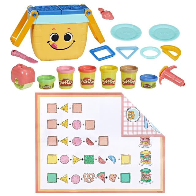 Set plastilina - Picnic Shapes Starter Set | Play-Doh