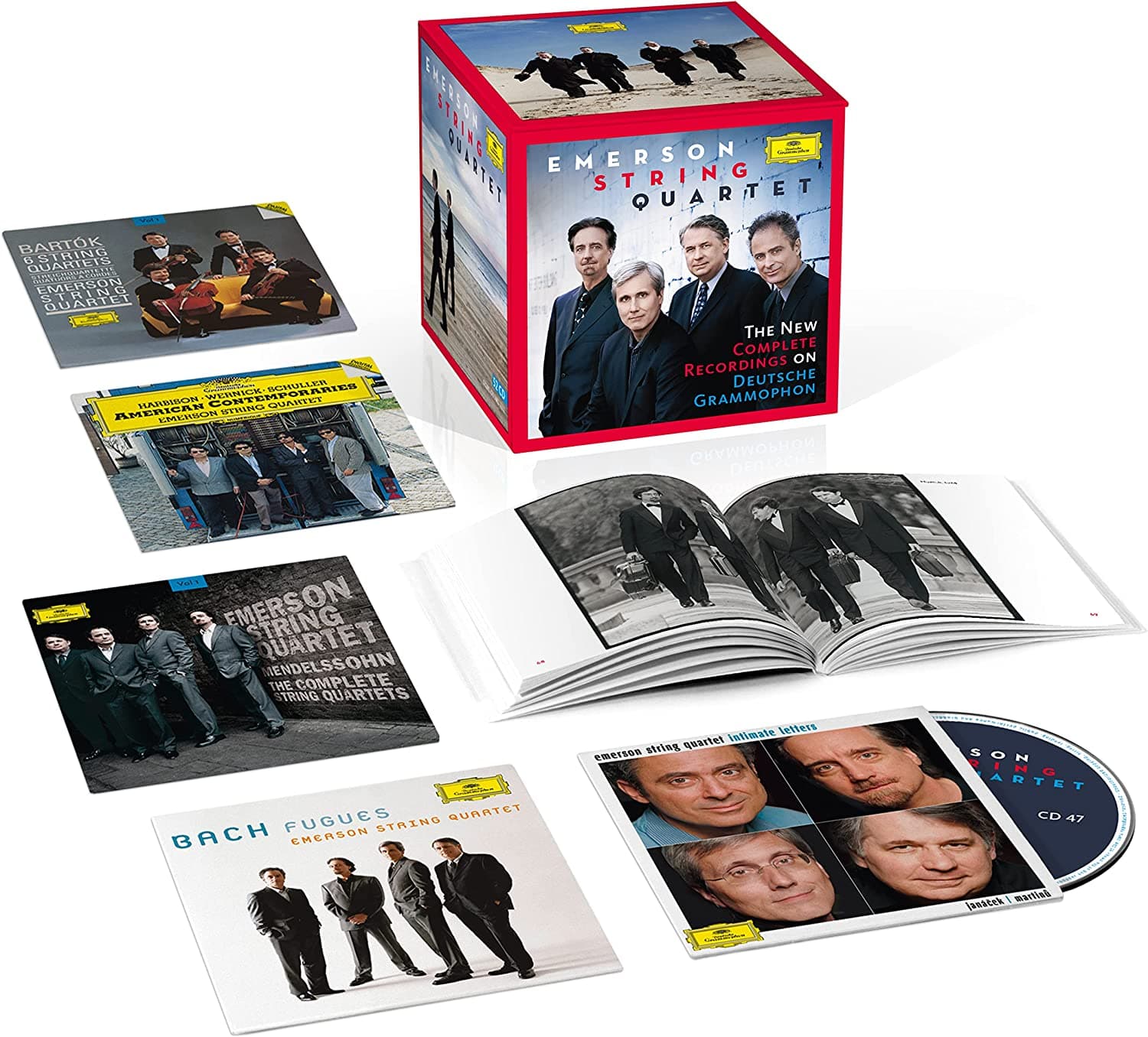 Emerson String Quartet  - The New Complete Recordings on Deutsche Grammophon | Emerson String Quartet