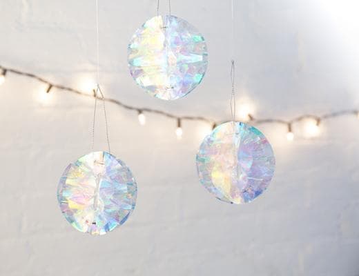 Decoratiune - Iridescent Party Ornaments | Kikkerland