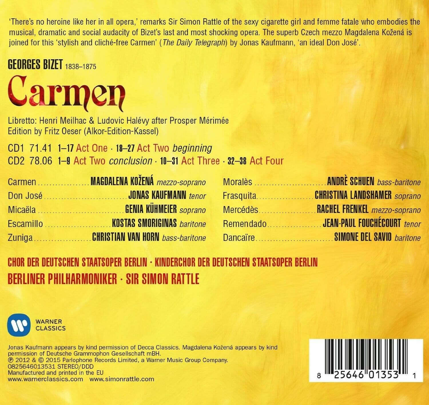 Bizet: Carmen | Georges Bizet, Simon Rattle, Berliner Philharmoniker