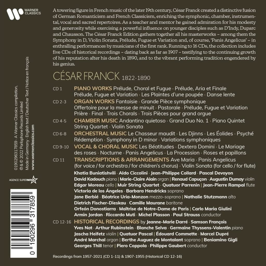 Cesar Franck: Edition | Cesar Franck, Various Artists