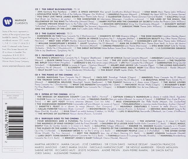 100 Best Film Classics (6xCD) | Various Artists