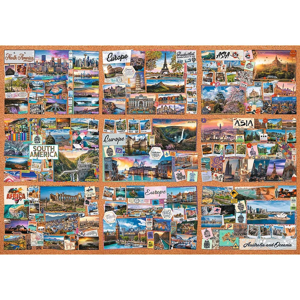 Puzzle 13500 de piese - The Journey of Thousand Miles | Trefl