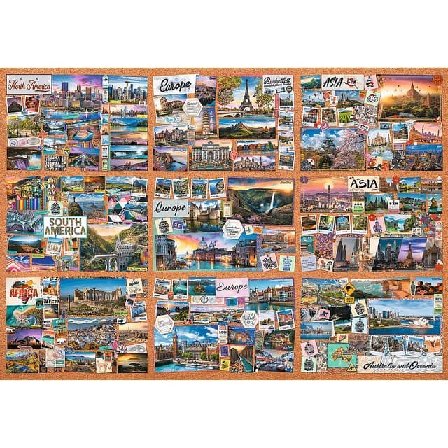 Puzzle 13500 de piese - The Journey of Thousand Miles | Trefl