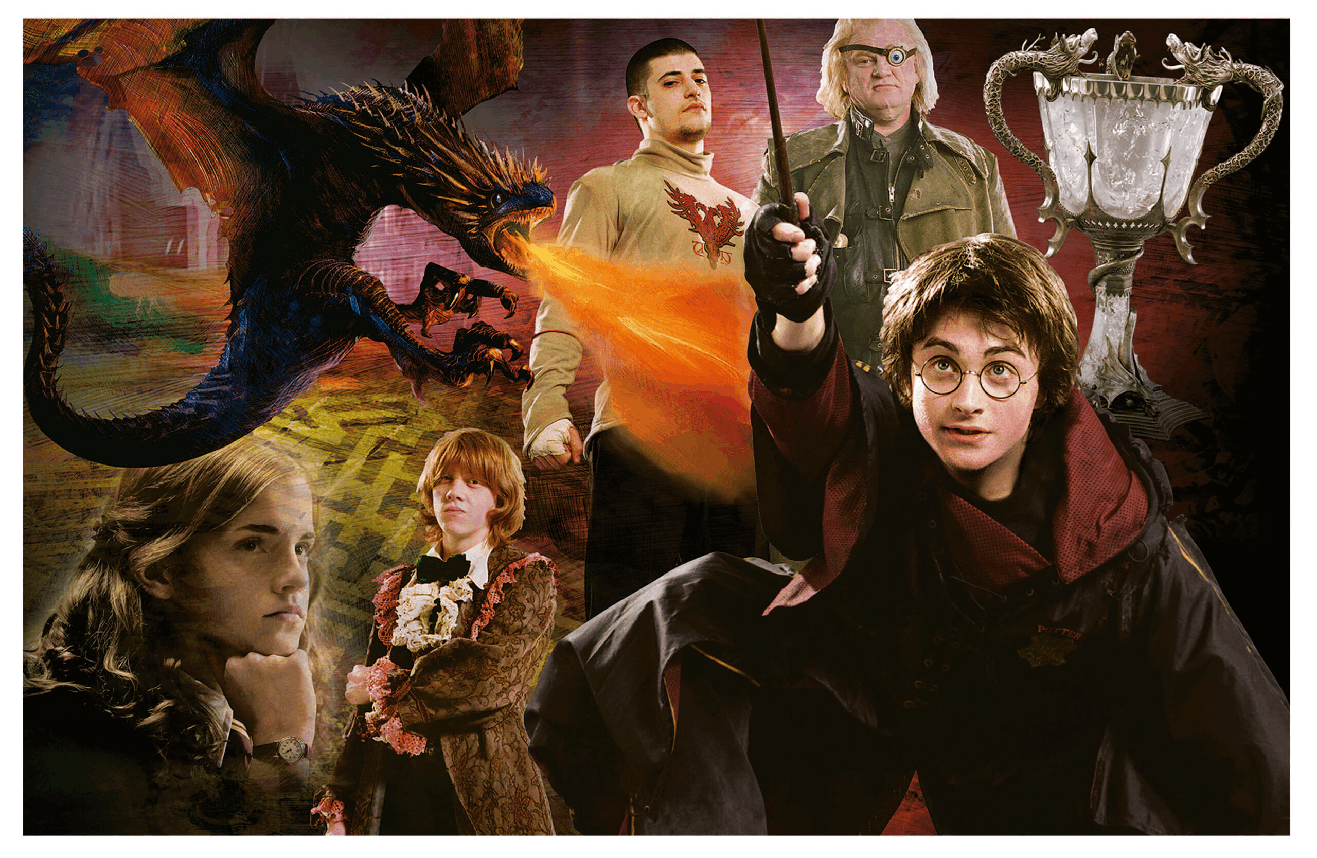 Puzzle 1000 piese - Harry Potter - Miniature - Model 2 | Educa