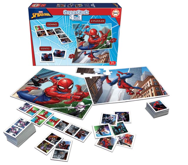 Puzzle 4in1 - Spider-Man | Educa