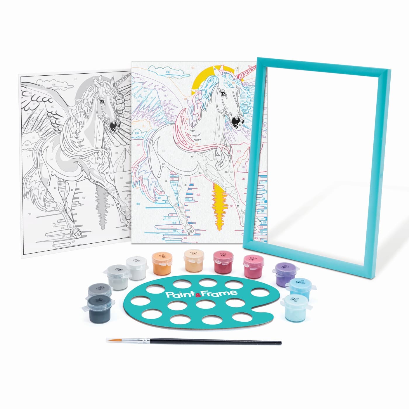 Set pictura - Paint & Frame - Unicornul magic | As Company