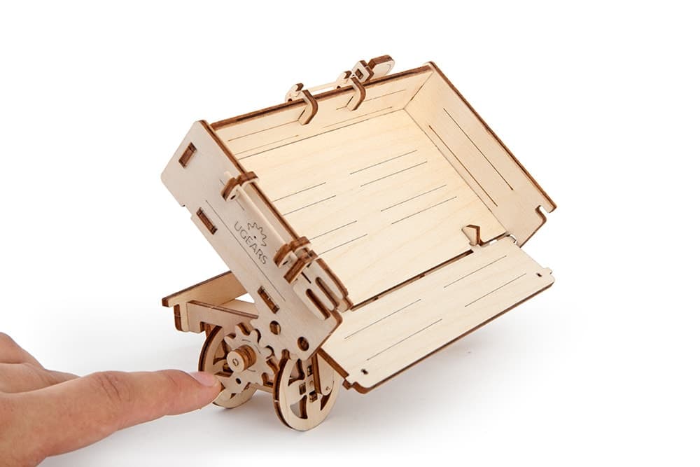 Puzzle mecanic - Remorca tractor | Ugears