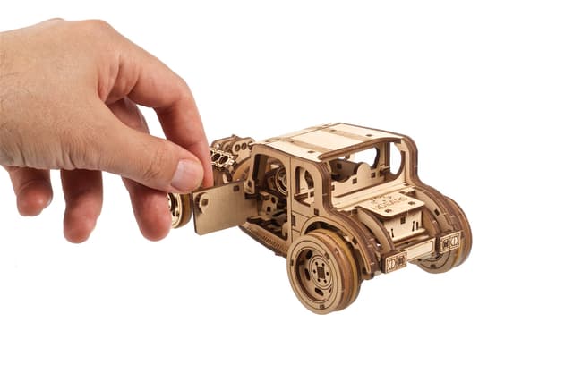 Puzzle mecanic - Hot Rod Furious Mouse | Ugears