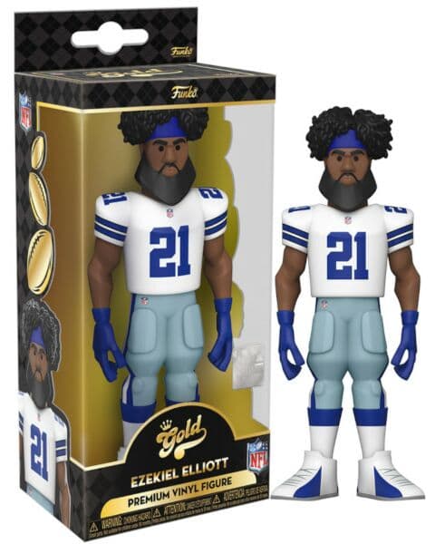Figurina - Vinyl Gold - NFL - Cowboys - Ezekiel Elliott | Funko