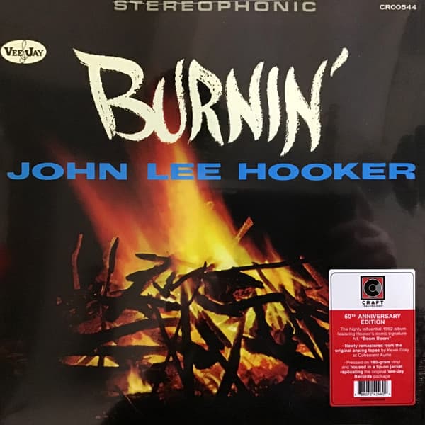 Burnin' - Vinyl | John Lee Hooker