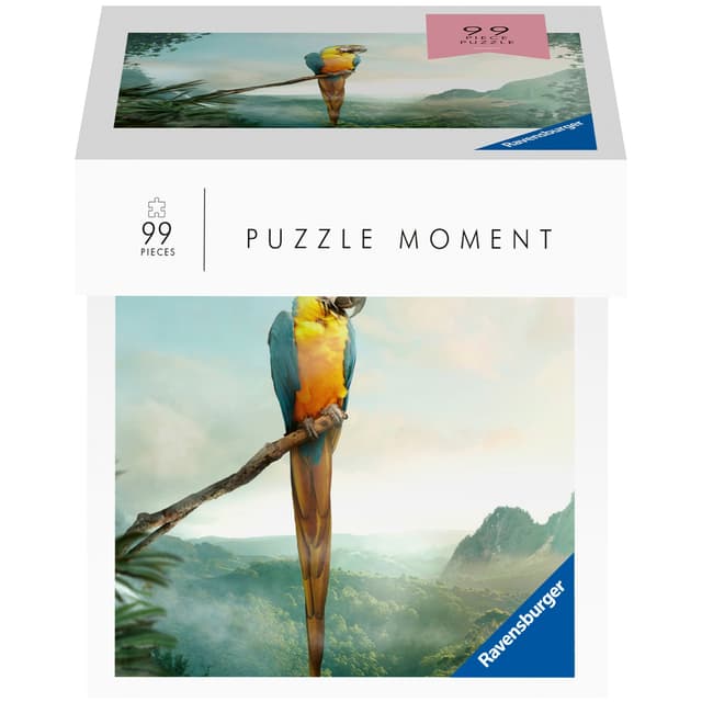 Puzzle 99 piese - Moment - Papagal | Ravensburger