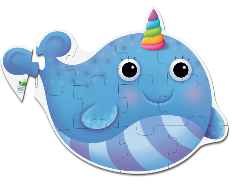 Puzzle de podea, 12 piese - Narval | The Learning Journey