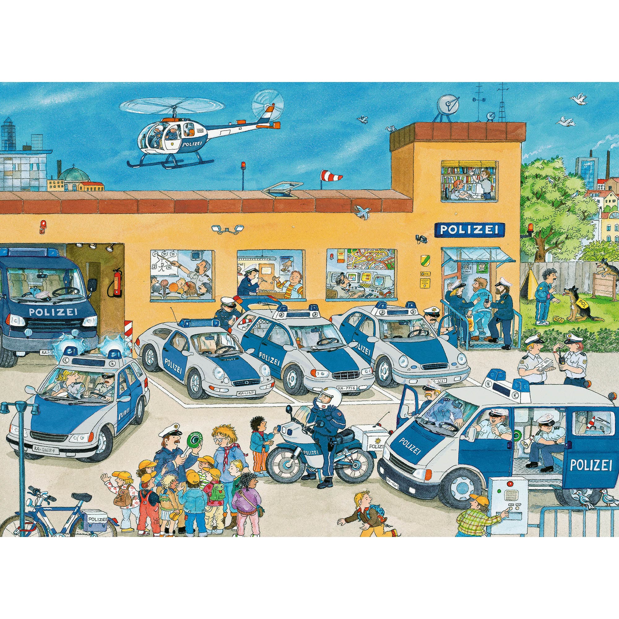 Puzzle 100 piese - XXL - Police | Ravensburger