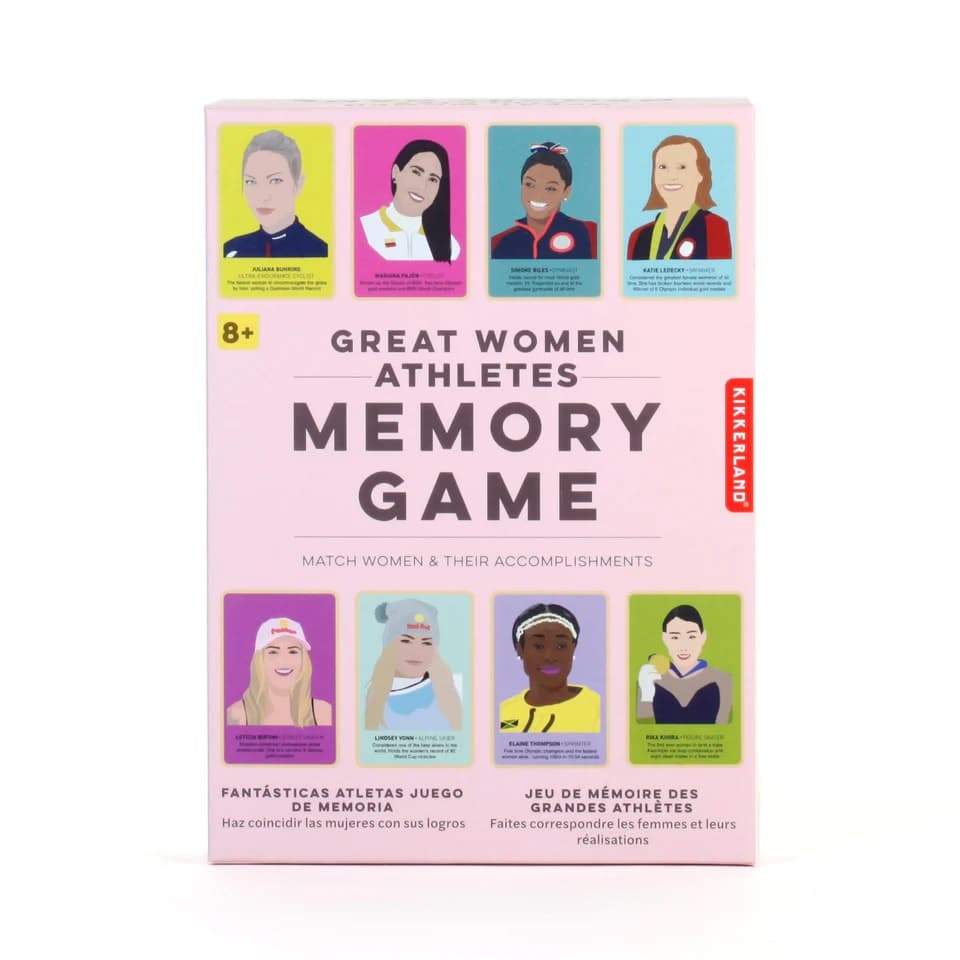 Joc - Great Women Athletes Memory Game | Kikkerland