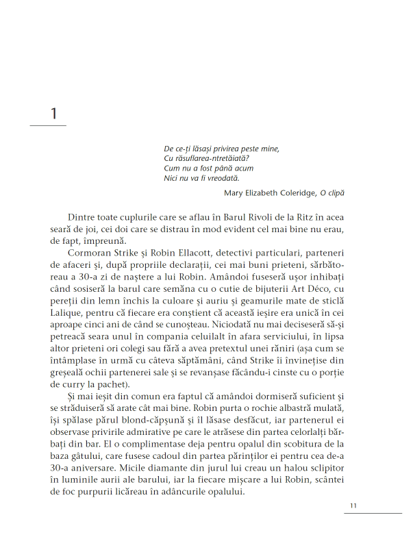 Inima neagra ca noaptea | Robert Galbraith