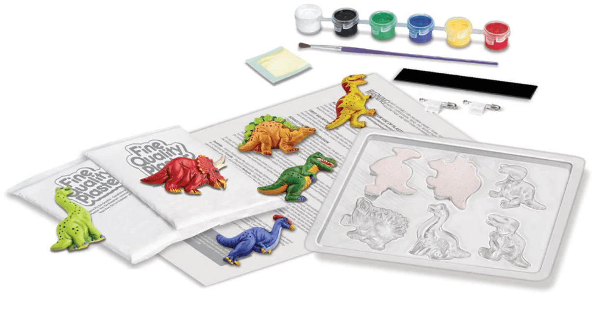 Kit Atelier Creativ - Dinozaur care straluceste in intuneric | 4M