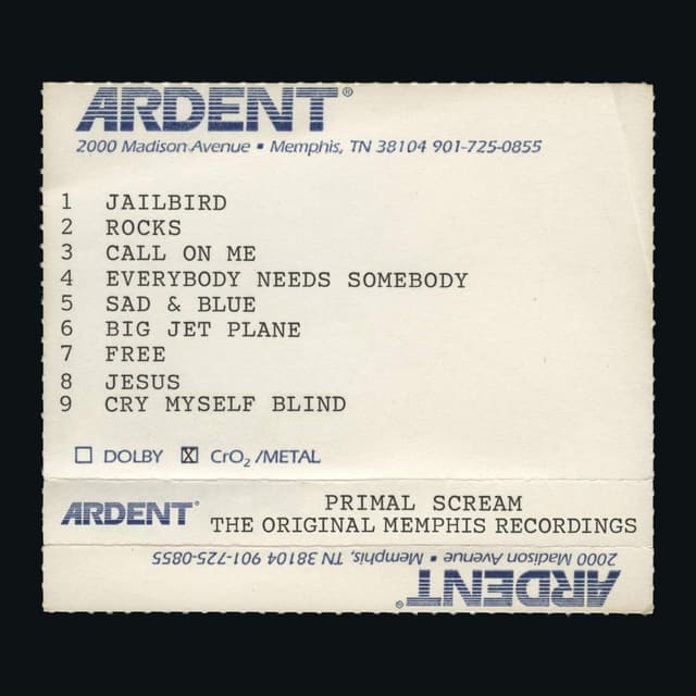 Give Out But Don't Give Up: The Original Memphis Recordings - Vinyl | Primal Scream