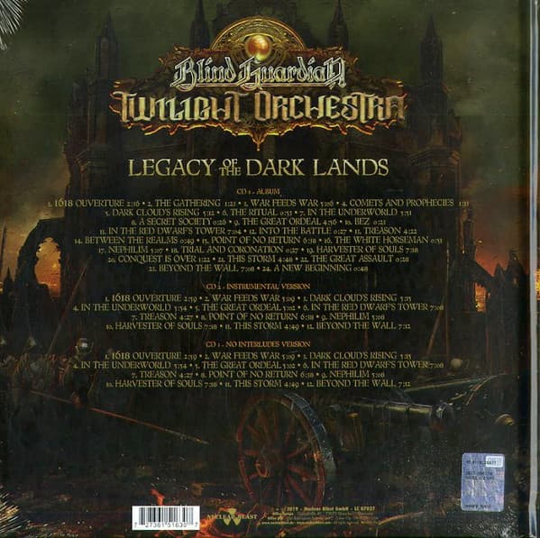 Legacy Of The Dark Lands | Blind Guardian Twilight Orchestra