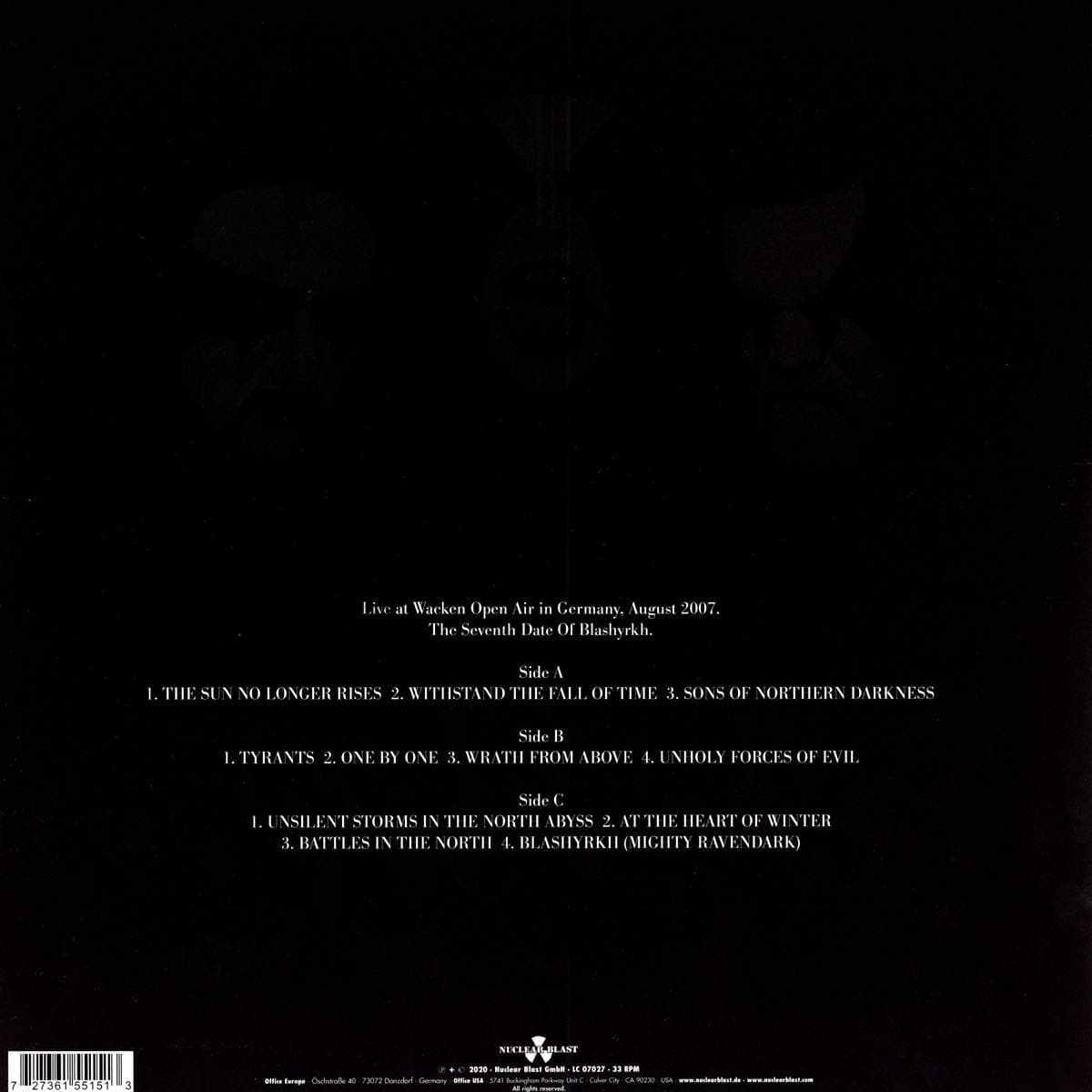 The Seventh Date of Blashyrkh - Vinyl | Immortal