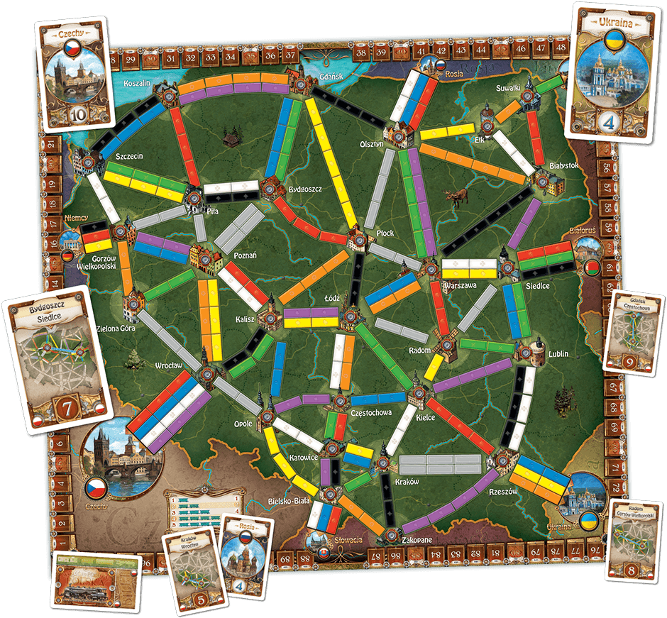 Extensie - Ticket to Ride - Polonia | Days of Wonder