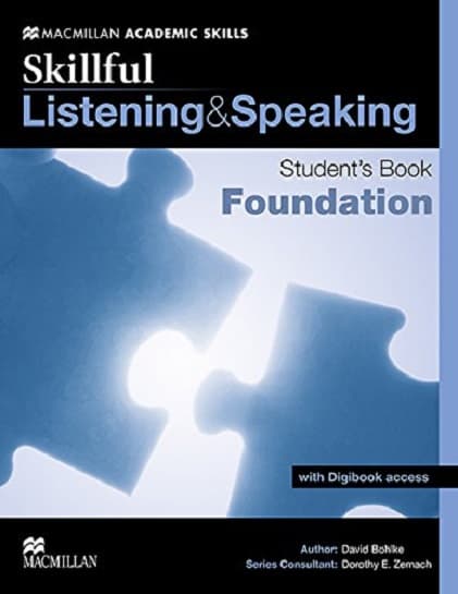 Skillful Foundation Level Listening and Speaking Student's Book Pack | Dorothy E. Zemach, David Bohlke