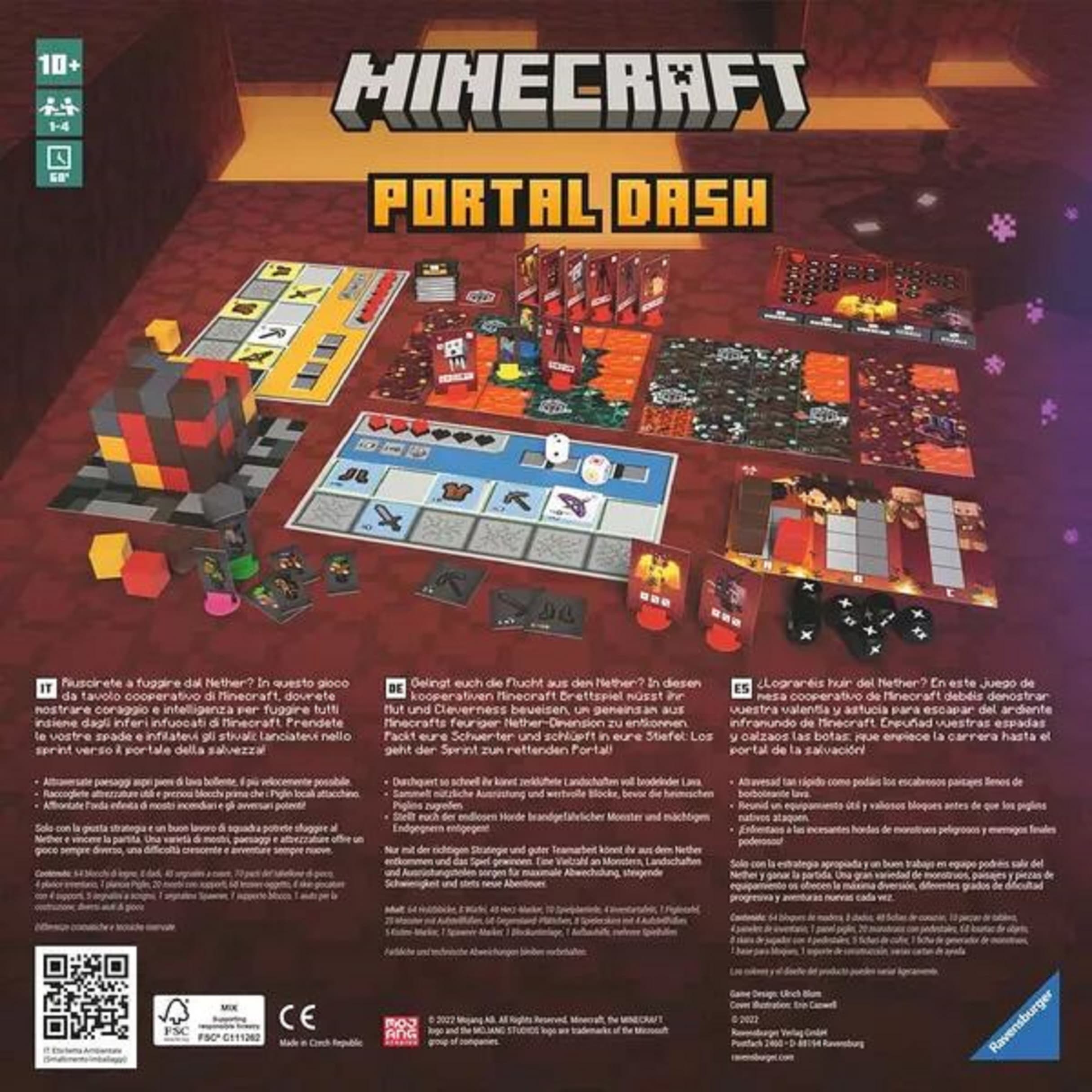 Joc interactiv - Minecraft - Portal Dash | Ravensburger