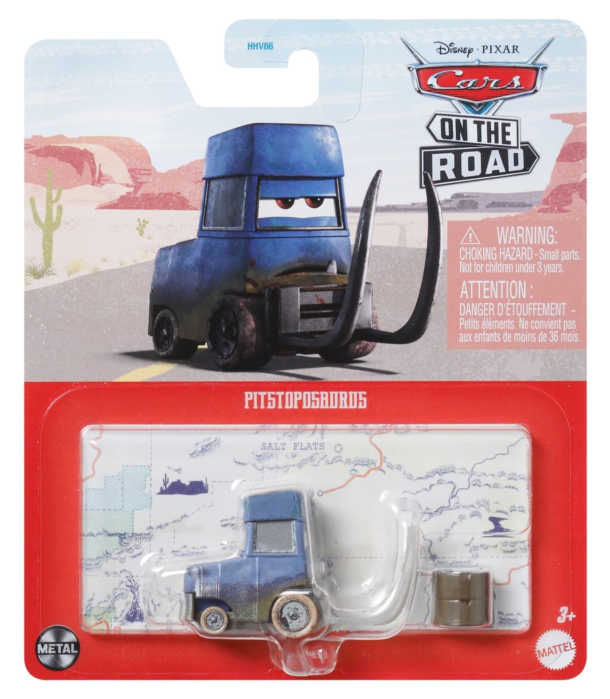 Masinuta - Disney Cars On The Road - Pistoposaurus | Mattel