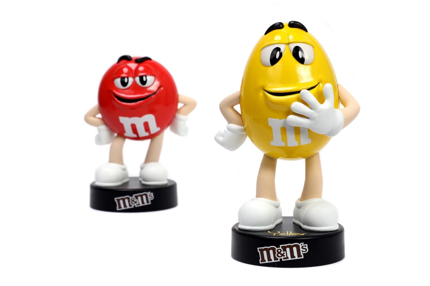 Figurina metalica - M&M, Galbena  | Jada Toys