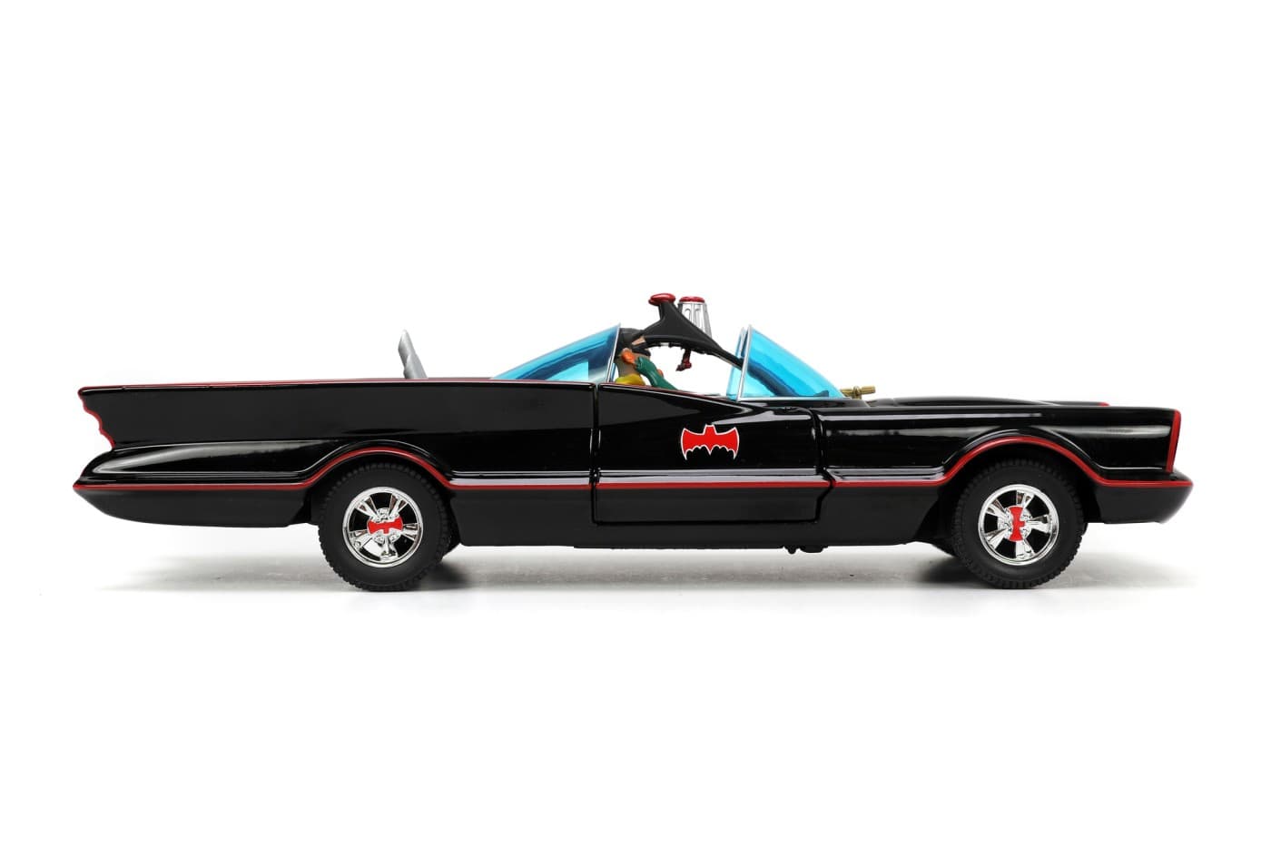 Set Masina metalica - Batmobile, Robin,The Penguin, The Joker | Jada Toys