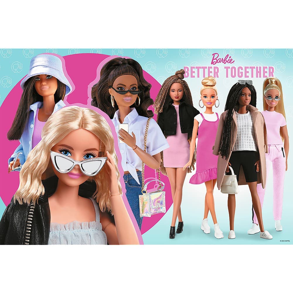 Puzzle - Lumea Barbie, 160 piese | Trefl
