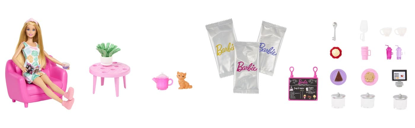 Set papusa Barbie si ceainarie | Mattel