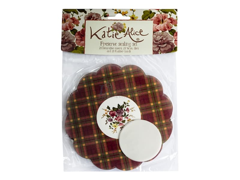 Set pentru borcane-Katie Alice Preserve Sealing Set - Highland Fling | Creative Tops