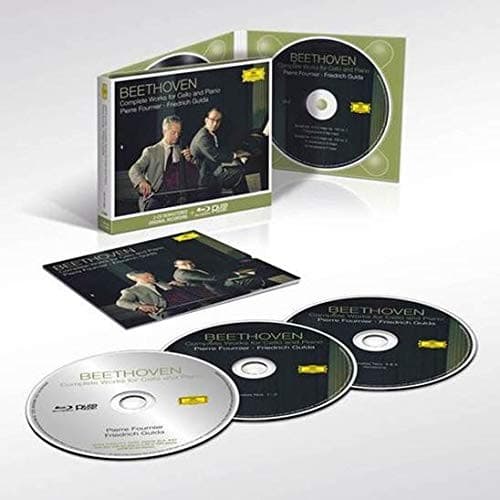 Beethoven: Complete Works for Cello and Piano(CD2+Blu-Ray Audio) | Pierre Fournier, Friedrich Gulda
