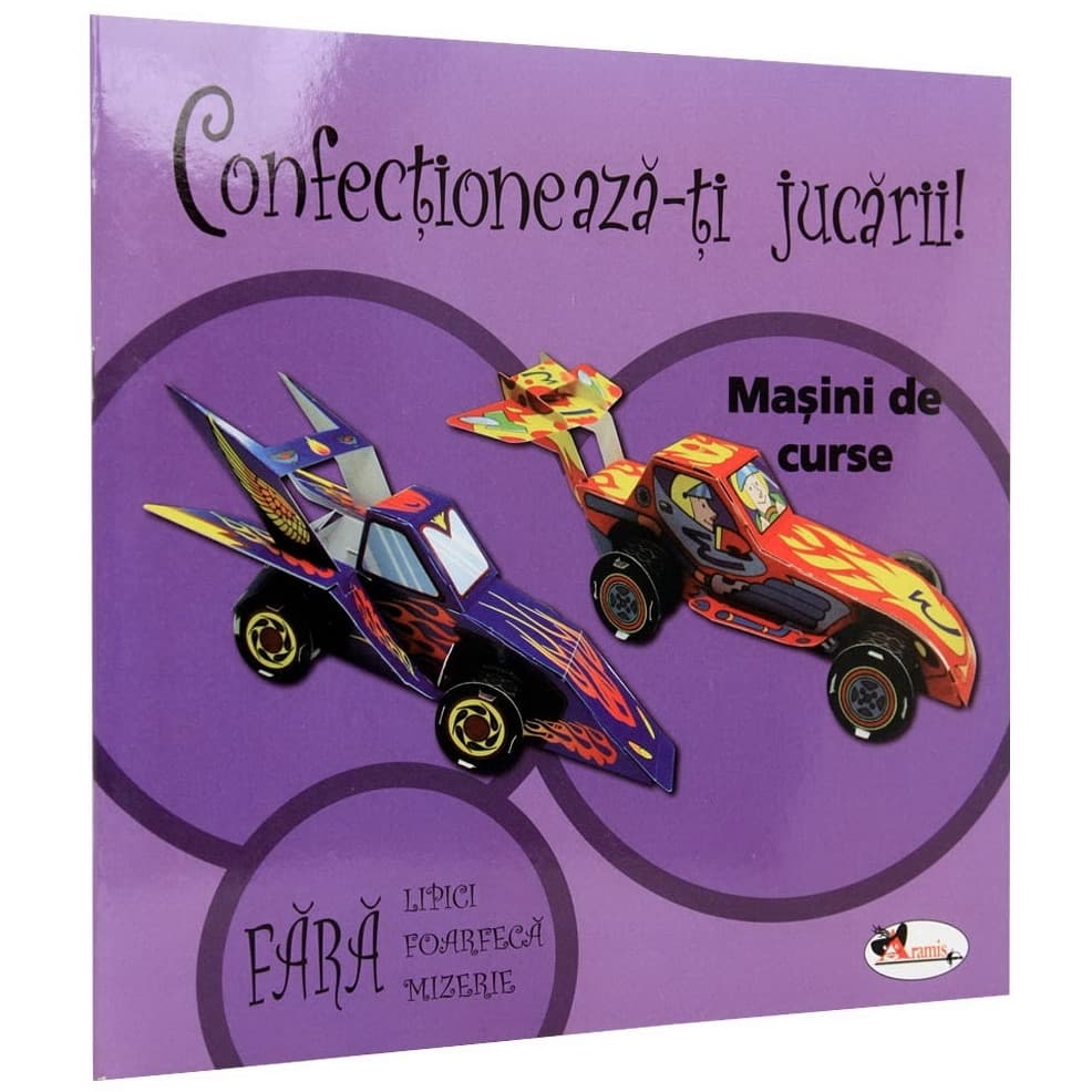 Confectioneaza-ti jucarii - Masini de curse |