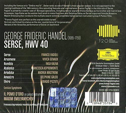 Handel: Serse | Franco Fagioli