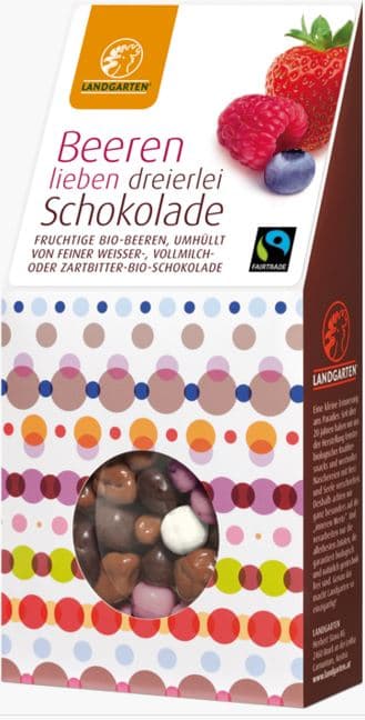 Fructe de padure in mix de ciocolata - Berry-Mix in chocolate | Landgarten