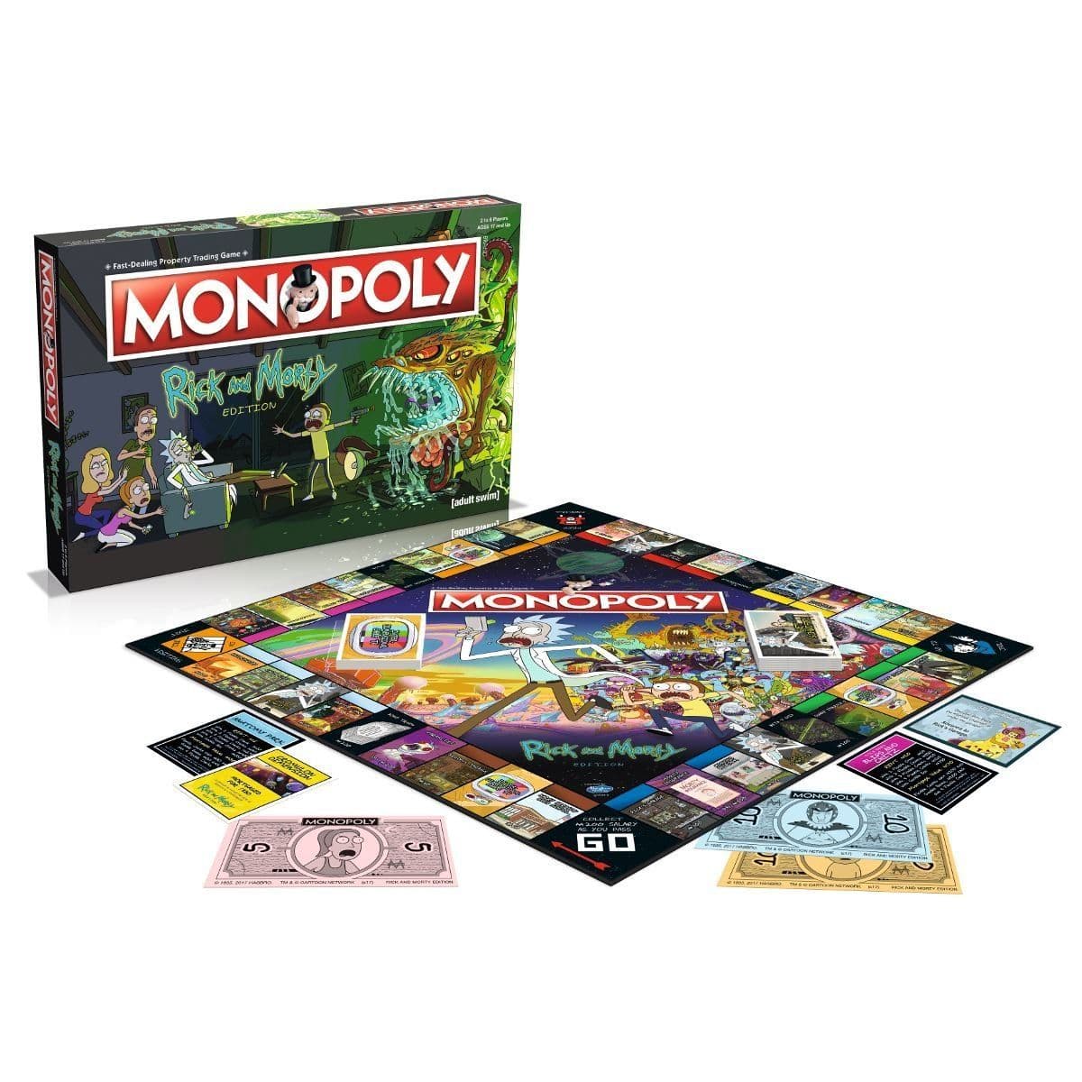 Joc - Rick & Morty - Monopoly | Hasbro