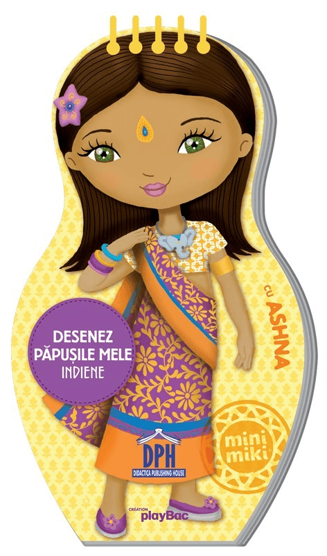 Desenez papusile mele indiene... cu Ashna |