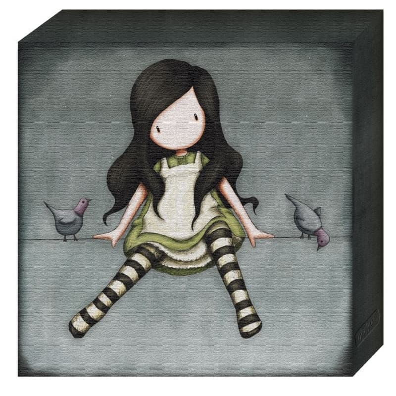 Tablou pe panza - Gorjuss On Top Of The World, 20x20cm | Santoro