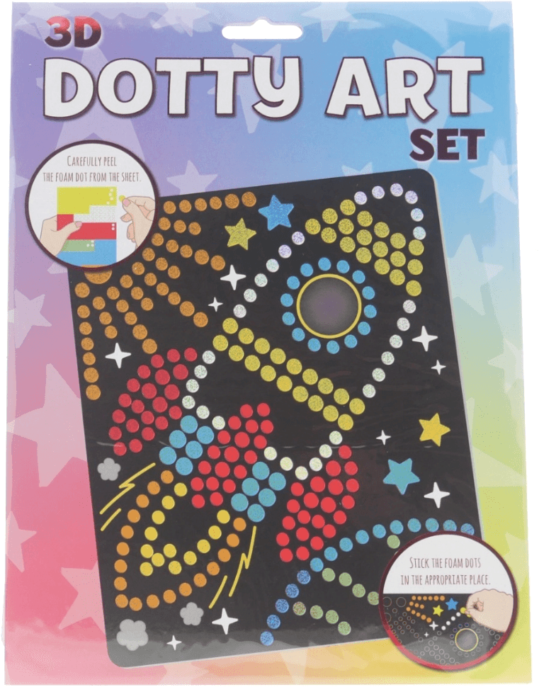 Set artistic 3D cu buline - Racheta | Wins Holland