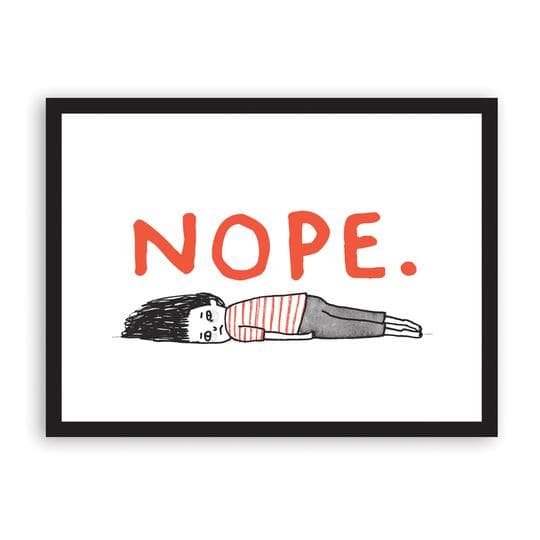 Poster-Nope (A3) | Ohh Deer