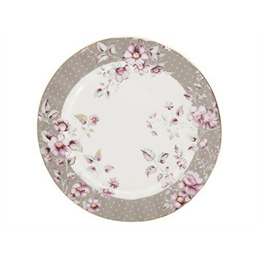 Farfurie-Katie Alice- Ditsy Floral Side Plate-Grey | Creative Tops