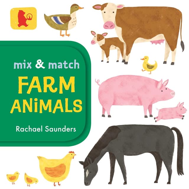 Mix and Match: Farm Animals  | Rachael Saunders